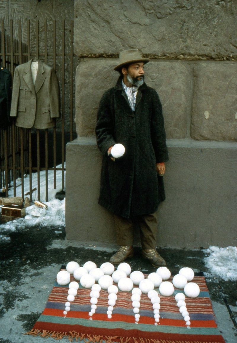 David Hammons - Bliz-aard Ball Sale, Cooper Square, New York, 1983