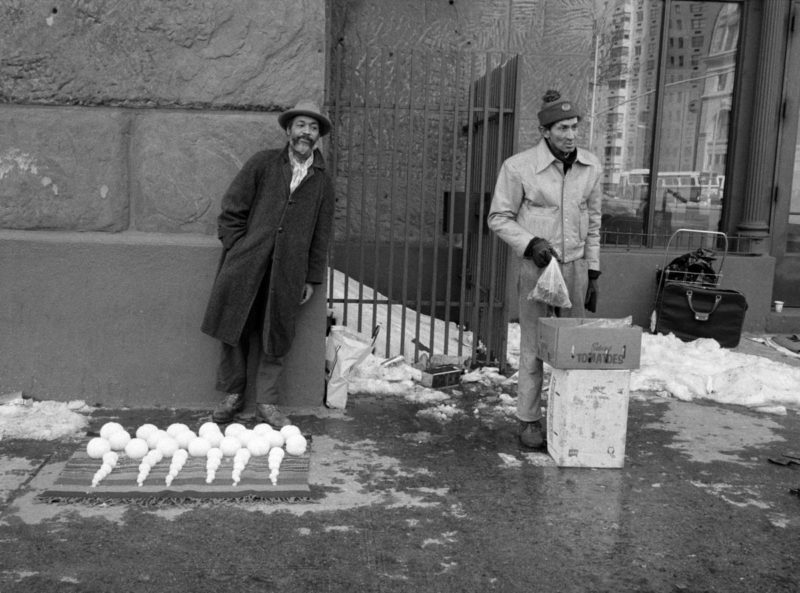 David Hammons - Bliz-aard Ball Sale, Cooper Square, New York, 1983