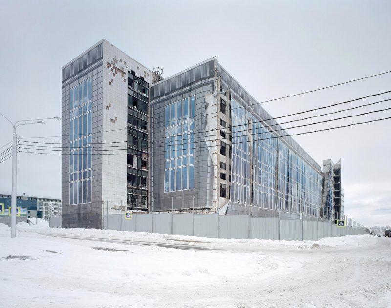 Gregor Sailer - The Potemkin Village - Ufa, Bashkortostan, Russia, Officials of this town masked forlorn buildings for a BRICS summit in 2015