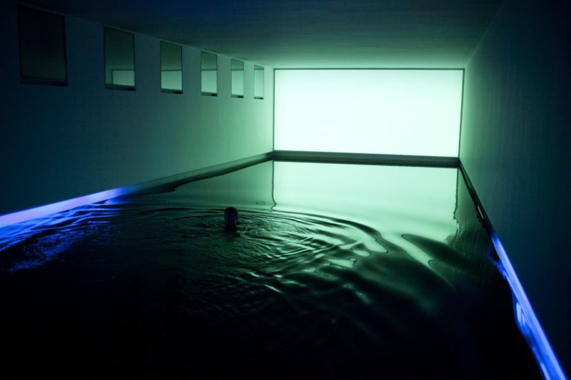 James Turrell - Baker Pool, 2002-2008, collection of Lisa and Richard Baker, private residence, Greenwich, CT