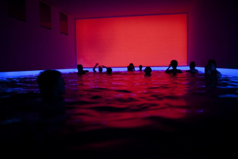 James Turrell - Baker Pool, 2002-2008, collection of Lisa and Richard Baker, private residence, Greenwich, CT