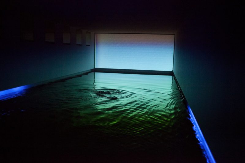 James Turrell - Baker Pool, 2002-2008, collection of Lisa and Richard Baker, private residence, Greenwich, CT