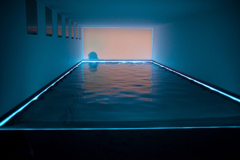 James Turrell - Baker Pool, 2002-2008, collection of Lisa and Richard Baker, private residence, Greenwich, CT