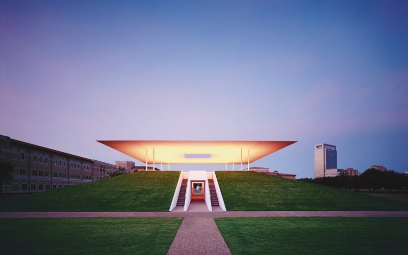 James Turrell - Twilight Epiphany, 2012, The James Turrell Skyspace at the Suzanne Deal Booth Centennial Pavilion at Rice University