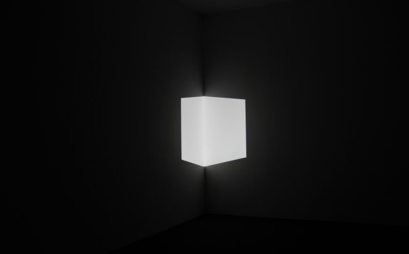James Turrell – Afrum I (White), 1967, projected light, dimensions variable