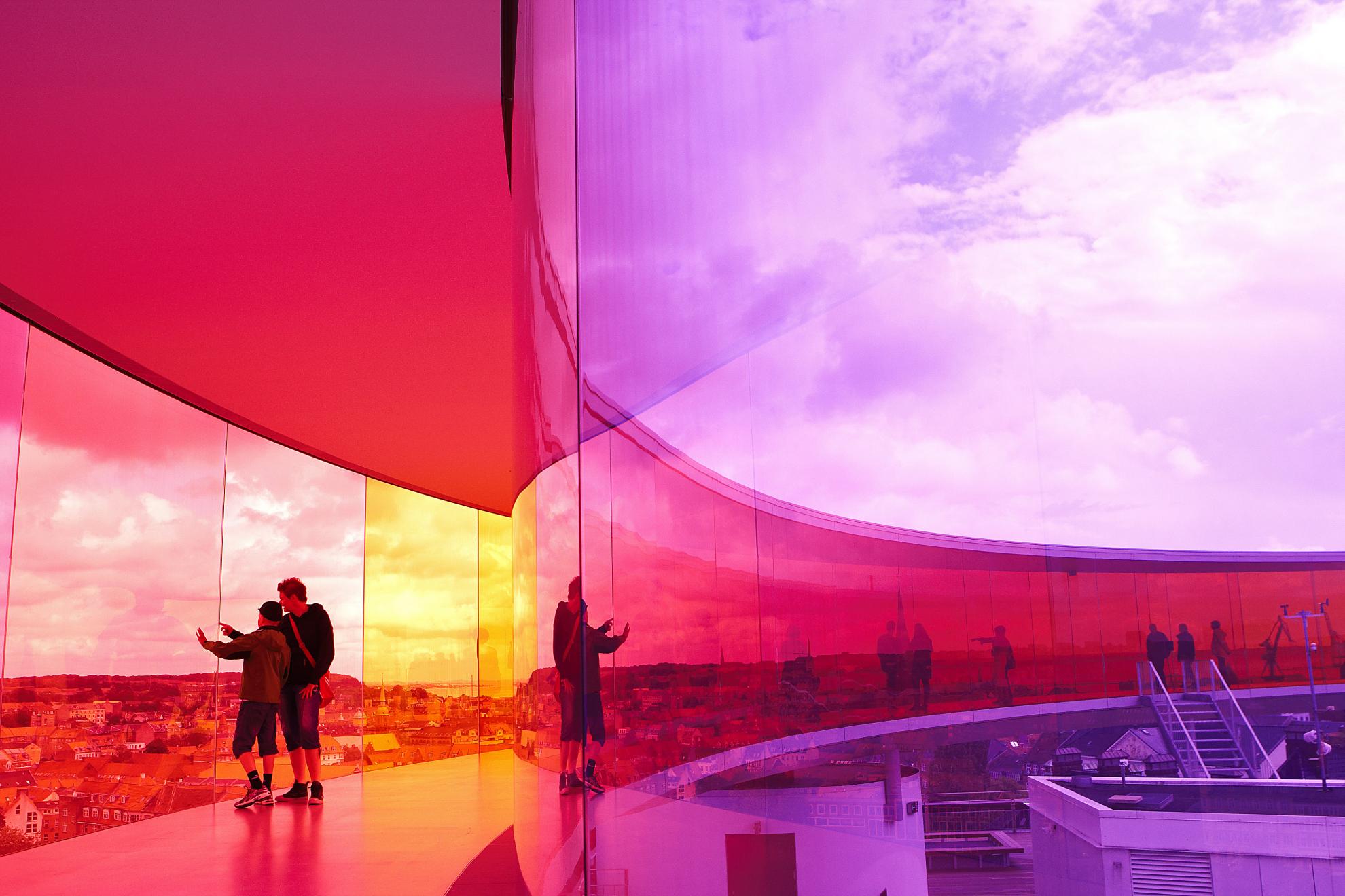 You make Olafur Eliasson’s rainbow come alive