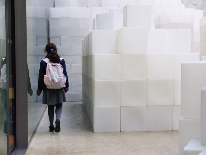 Rachel Whiteread - Embankment, 2005, 14000 translucent, white polyethylene boxes, Tate Modern, 11 October 2005 – 1 May 2006