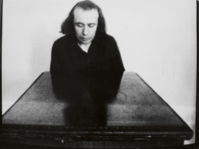 Vito Acconci - Undertone, 1973, video still