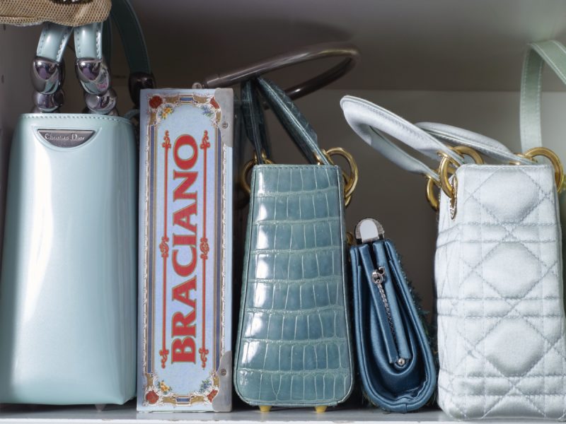 Catherine Opie – Aqua Handbags, from 700 Nimes Road, Elizabeth Taylor's home