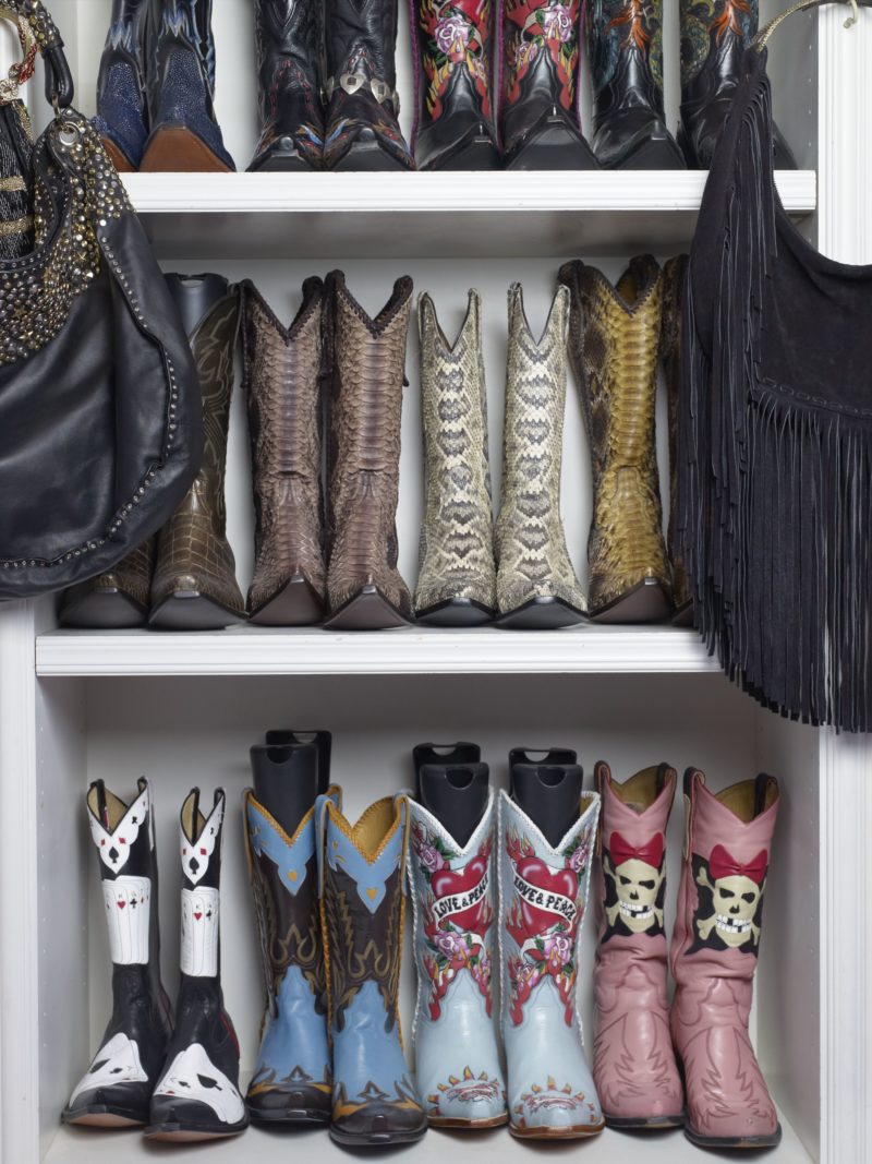 Catherine Opie – Cowboy Boots, from 700 Nimes Road, Elizabeth Taylor's home