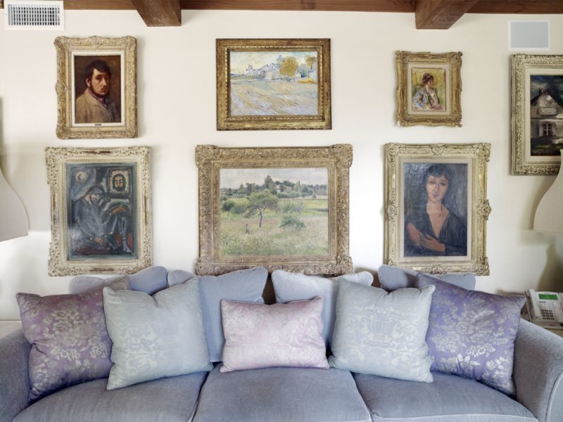 Catherine Opie – Paintings, from 700 Nimes Road, Elizabeth Taylor's home