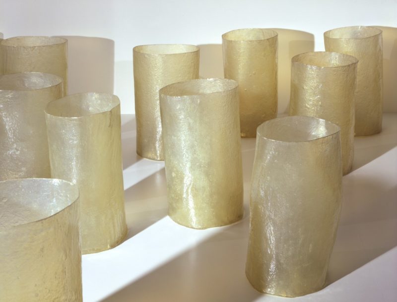 Eva Hesse - Repetition Nineteen III, 1968, Fiberglass, polyester resin Installation variable, 19 units