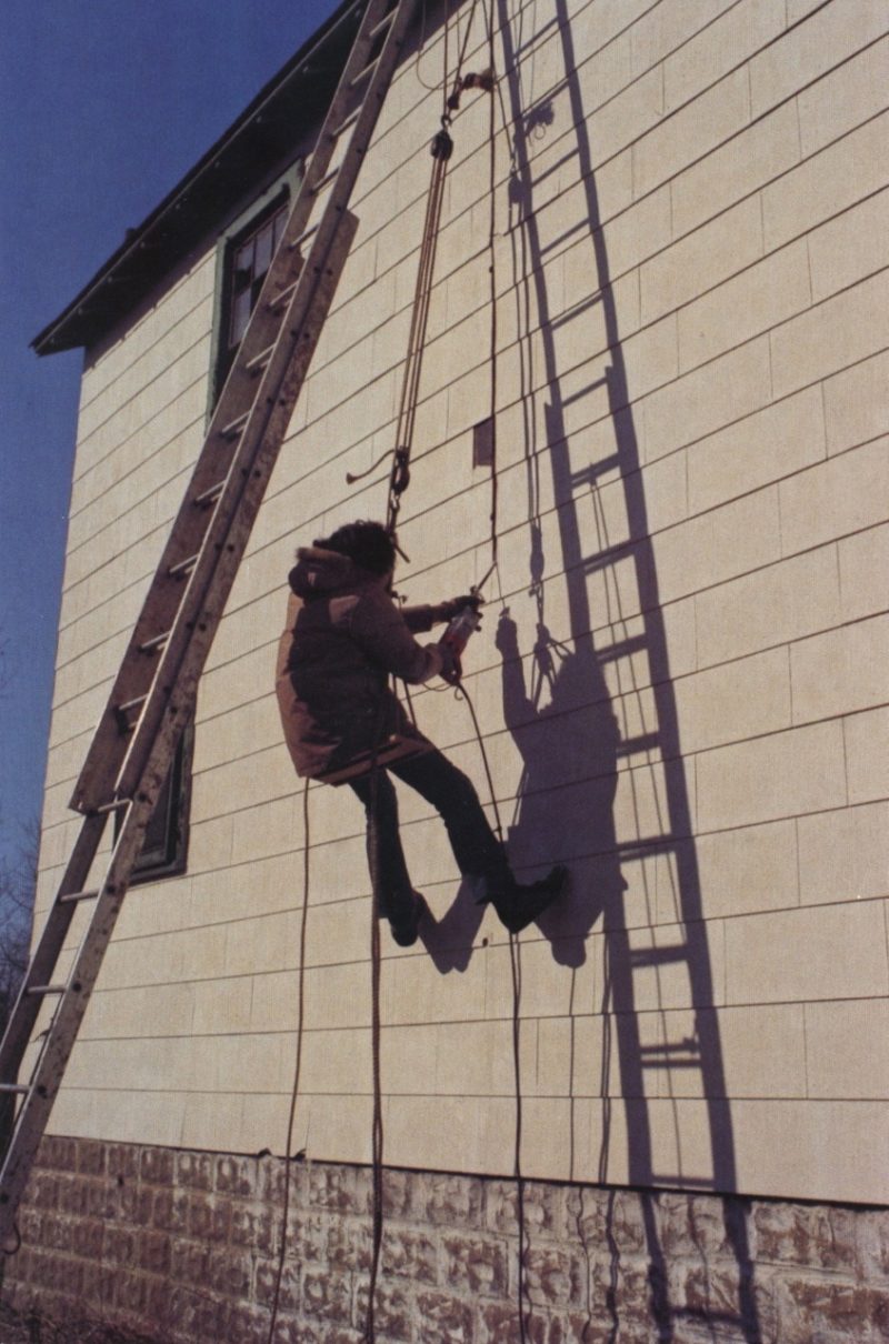 Gordon Matta-Clark - Splitting, 1974, Englewood, New Jersey