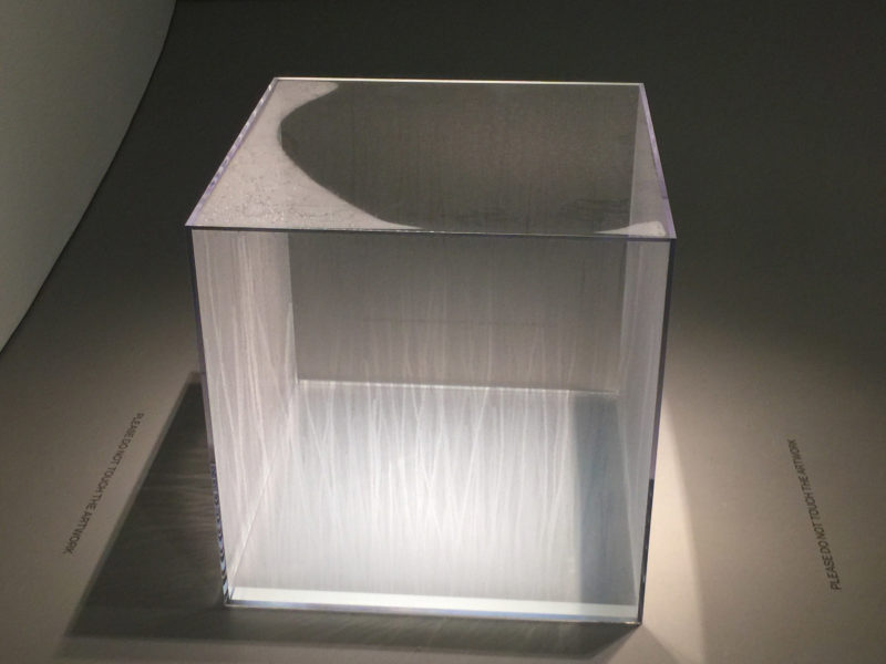 Hans Haacke – Condensation Cube, 1963–1965/2006, Plexiglass and water, 76 x 76 x 76 cm