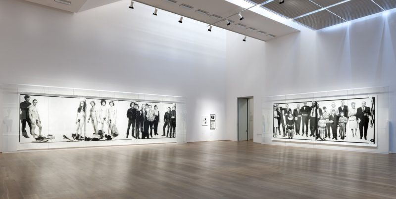 Installation view, Richard Avedon - Murals and Portraits, Museum Brandhorst, Muenchen, 2014, photo Haydar Koyupinar:museum-brandhorst.de