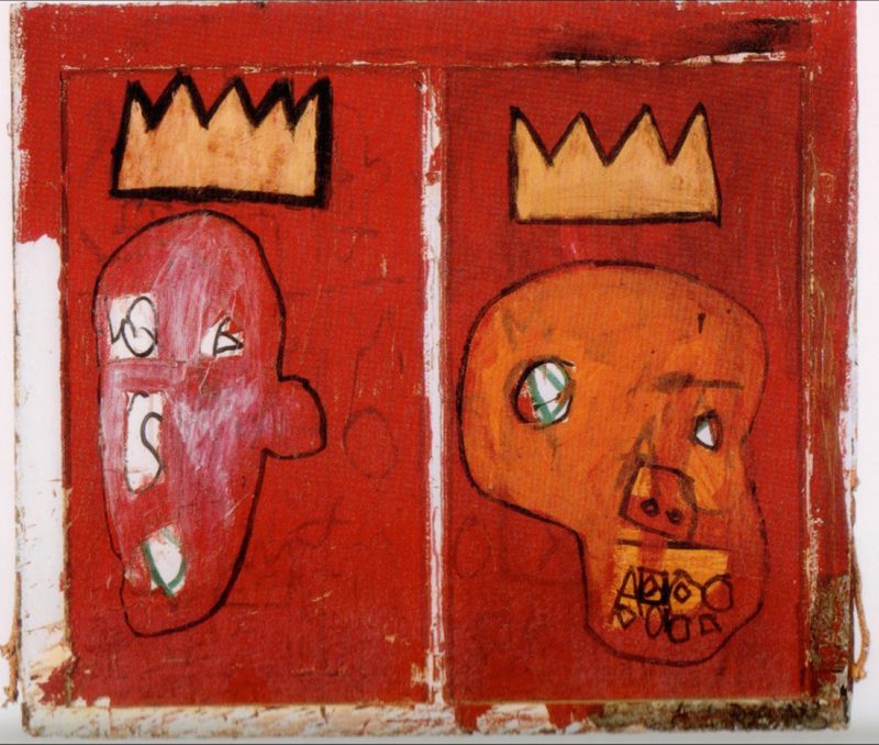 Jean-Michel Basquiat - Red Kings, 1981