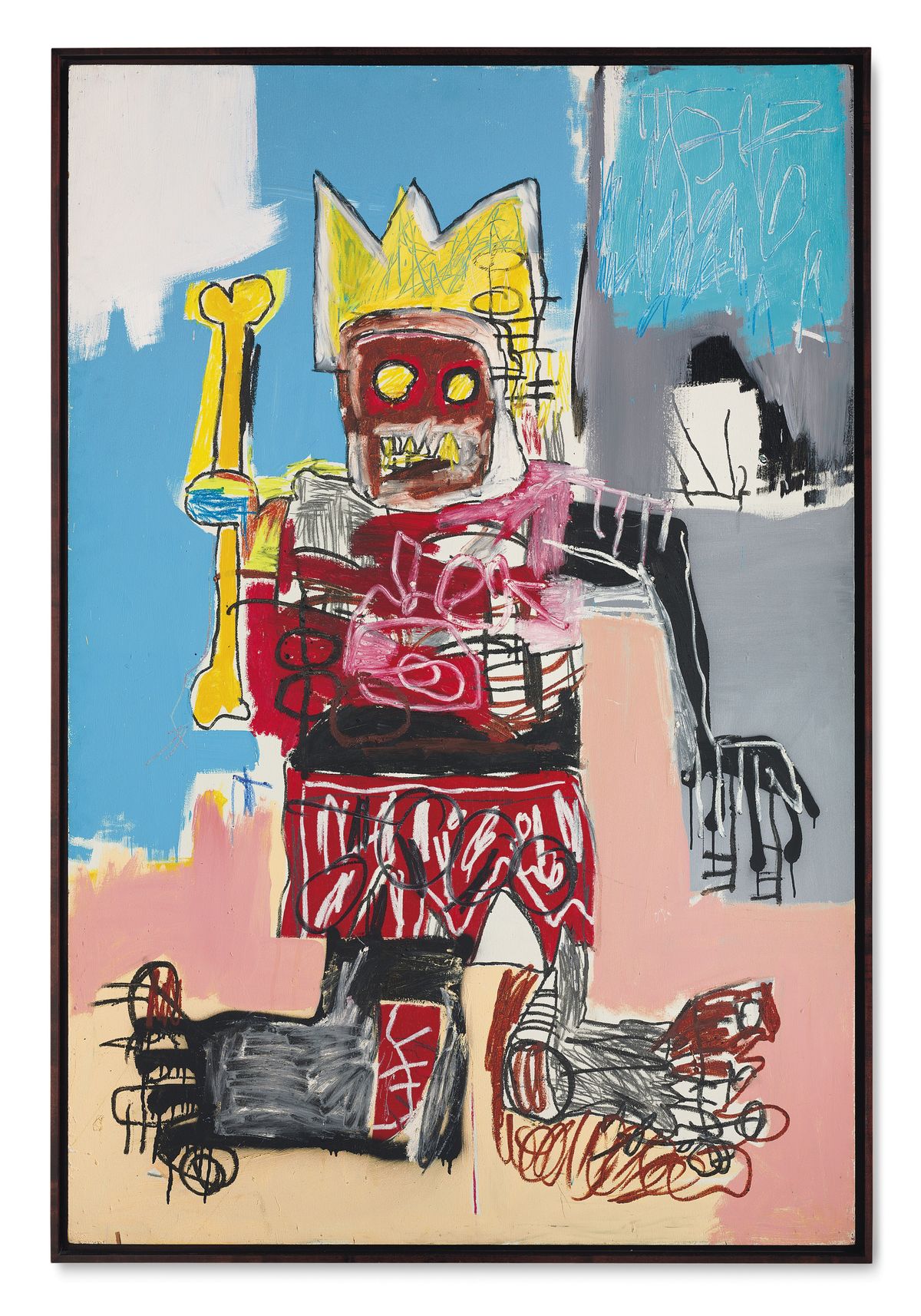 Basquiat Crown Sticker - SFMOMA Museum Store