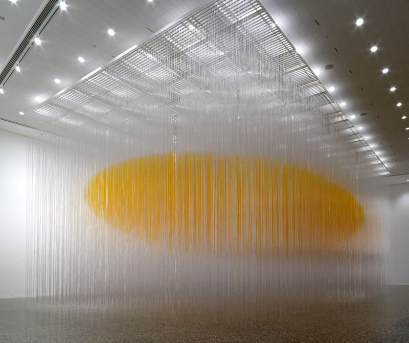 Jesús Rafael Soto - The Houston Pénétrable, installation view, Museum of Fine Arts, Houston, Texas