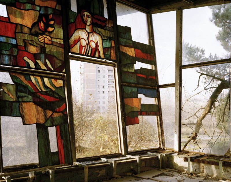 Nadav Kander - Cafeteria, Pripyat, 2004