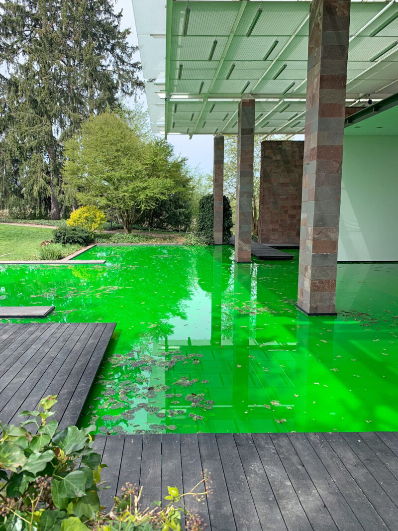Olafur Eliasson - Life, 2021, installation view, Fondation Beyeler, Riehen, Switzerland, 2021