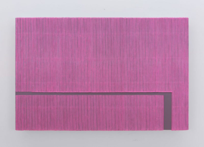 Park Seo-Bo - Ecriture No. 120501, 2012, Mixed Media with Korean hanji Paper on Canvas, 130 x 200 cm (51 3/16 x 78 3/4 in)