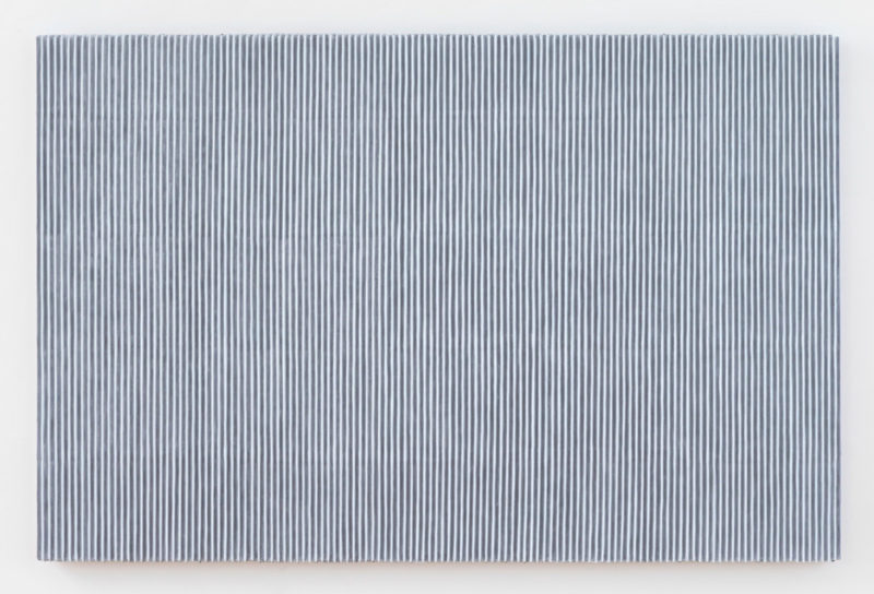 Park Seo-Bo - Ecriture No. 160214, 2016, Acrylic with Korean Hanji paper on canvas, 130 x 200 cm (51 3/16 x 78 3/4 inch)