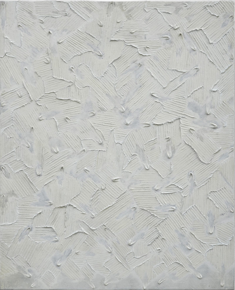 Park Seo-Bo - Ecriture No. 920415, 1992, mixed media with Korean Hanji paper on canvas, 80.5 × 65.5 cm