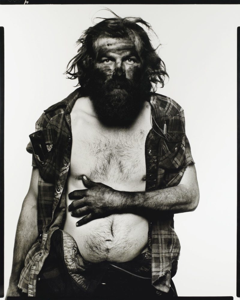 Richard Avedon - Edward Roop Coal Miner Paonia Colorado 12:10:79, from American West ,1985