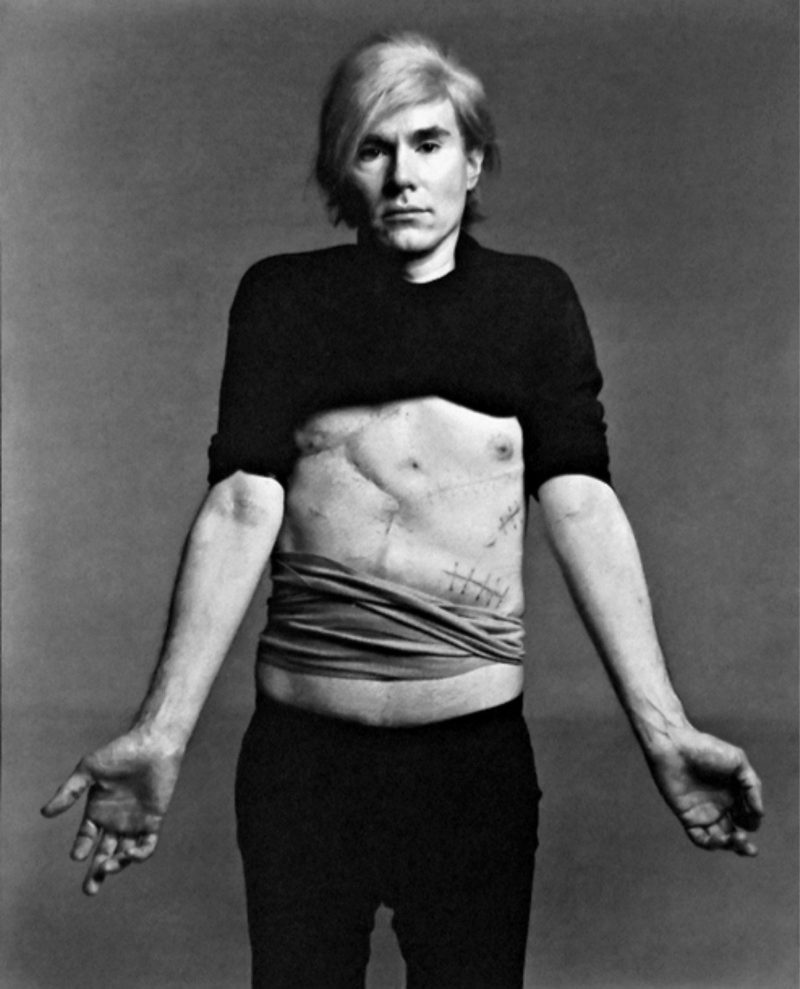 Richard Avedon - Portrait of Andy Warhol, 1969
