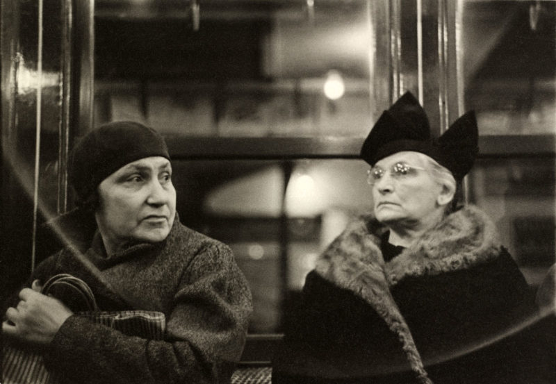 Walker Evans – Subway Passengers, New York City, 1938, from Many Are Called