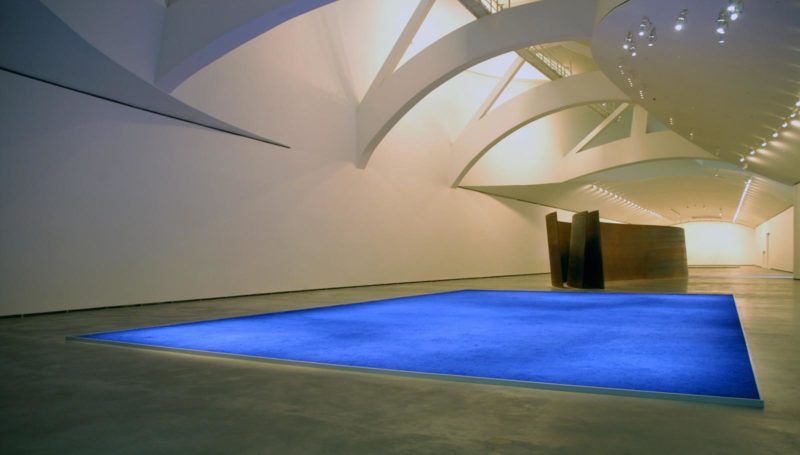 Yves Klein - Untitled, installation view, Guggenheim Museum, Bilbao, Spain, February 1 – May 2, 2005.