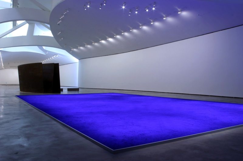 Yves Klein - Untitled, installation view, Guggenheim Museum, Bilbao, Spain, February 1 – May 2, 2005.