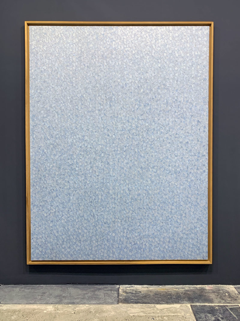 Chung Sang-Hwa - Untitled 90-5-20, 1990, acrylic on canvas, 260 x 194 cm, Kukje Gallery