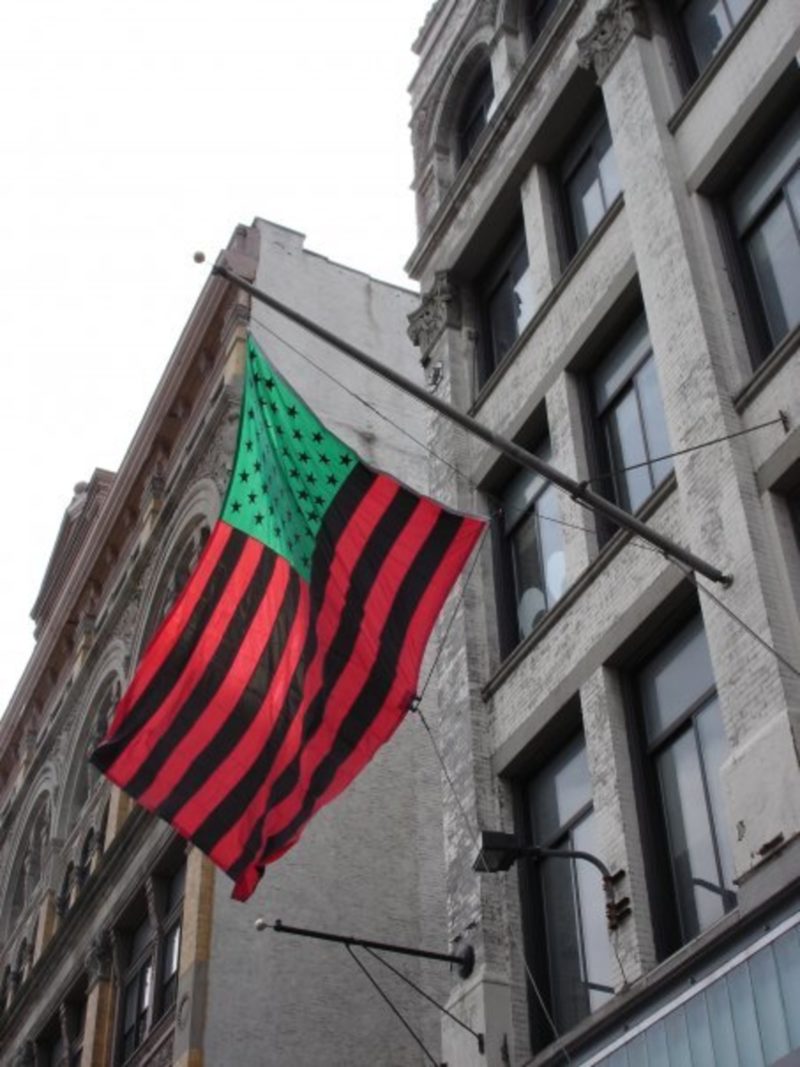 David Hammons – African-American Flag, 1990, The Studio Museum in Harlem