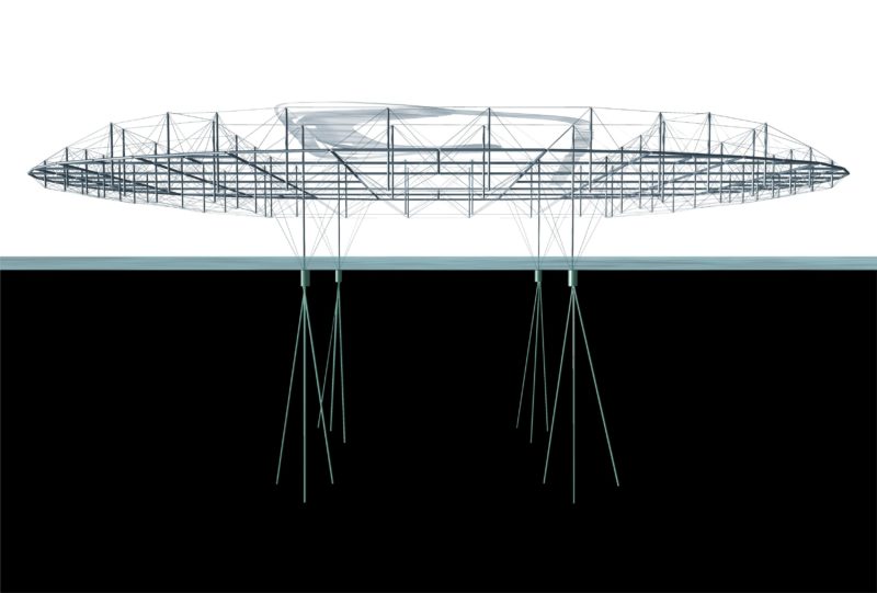 Diller Scofidio + Renfro - Blur Building, drawing