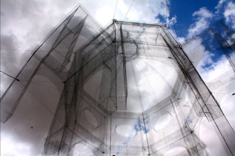 Edoardo Tresoldi - Lift, 2015, The Secret Garden Party Festival, Huntingdon, UK