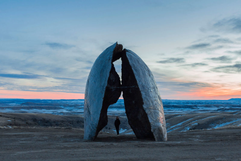 Ensamble Studio - Beartooth, Structures of Landscape, Tippet Rise Art Center, Fishtail, Montana, 2015, Iwan Baan.