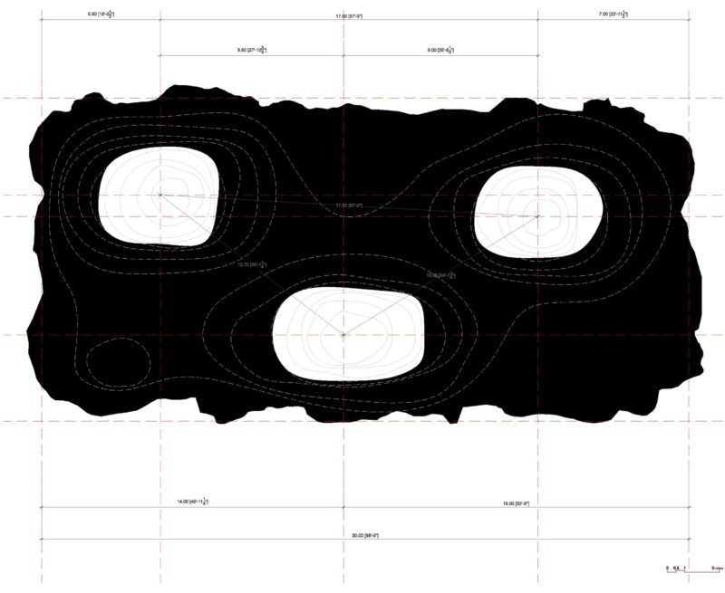 Ensamble Studio - Domo, Structures of Landscape, Tippet Rise Art Center, Fishtail, Montana, 2015 plan