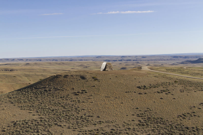 Ensamble Studio - Inverted Portal, Structures of Landscape, Tippet Rise Art Center, Fishtail, Montana, 2015