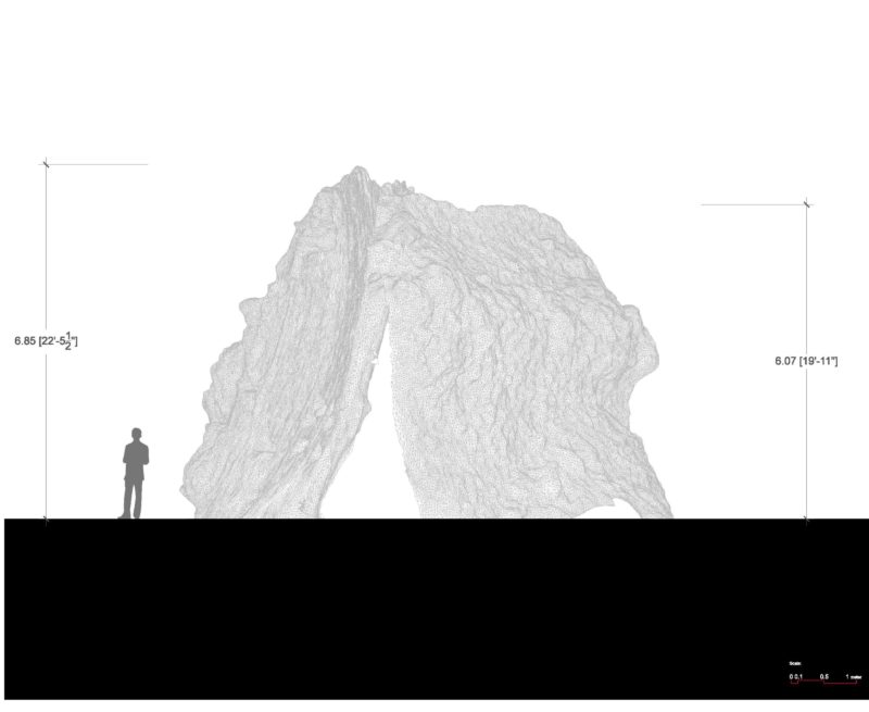 Ensamble Studio - Inverted Portal, Structures of Landscape, Tippet Rise Art Center, Fishtail, Montana, 2015, plan