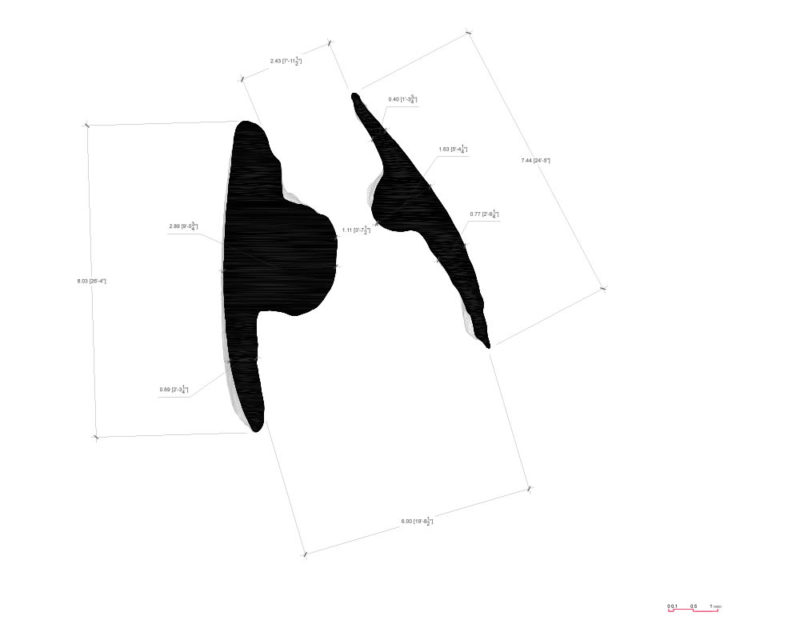 Ensamble Studio - Plan of Beartooth, Structures of Landscape, Tippet Rise Art Center, Fishtail, Montana, 2015