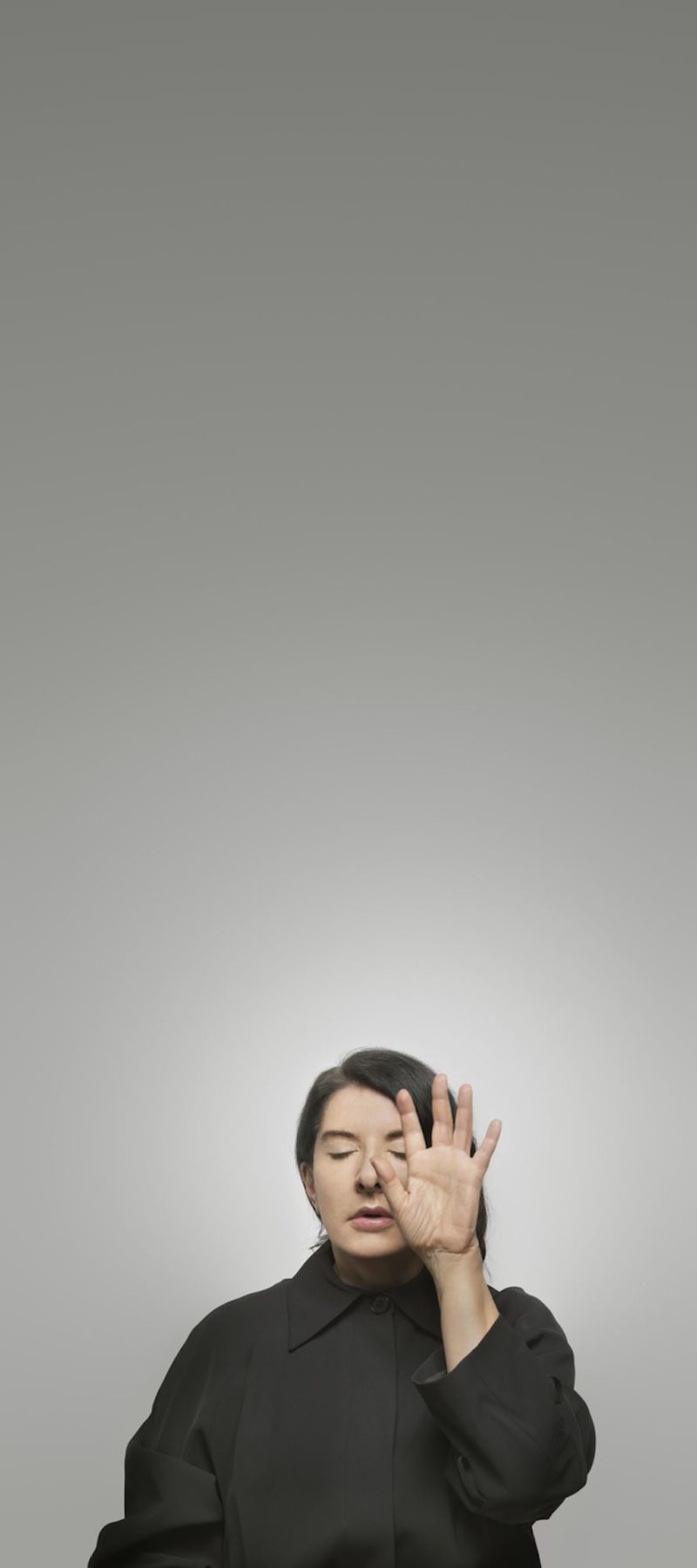 Marina Abramovic - Ecstasy II (A) (from the series With Eyes Closed I See Happiness), 2012, Fine art pigment print, 180 x 80 cm, 70 7/8 x 31 1/2 in, Galerie Krinzinger