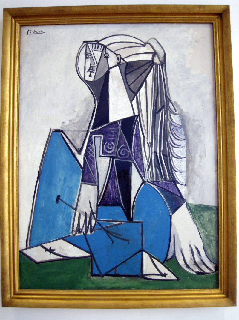 Pablo Picasso – Portrait of Sylvette David, 1954, oil on canvas. 130,7 x 97,2 cm, The Art Institute of Chicago