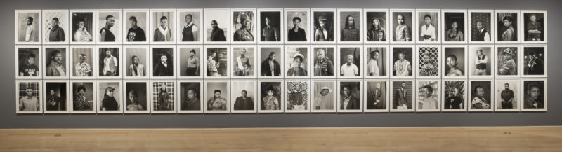 Zanele Muholi - Installation view, Isibonelo:Evidence, 2015, Brooklyn Museum