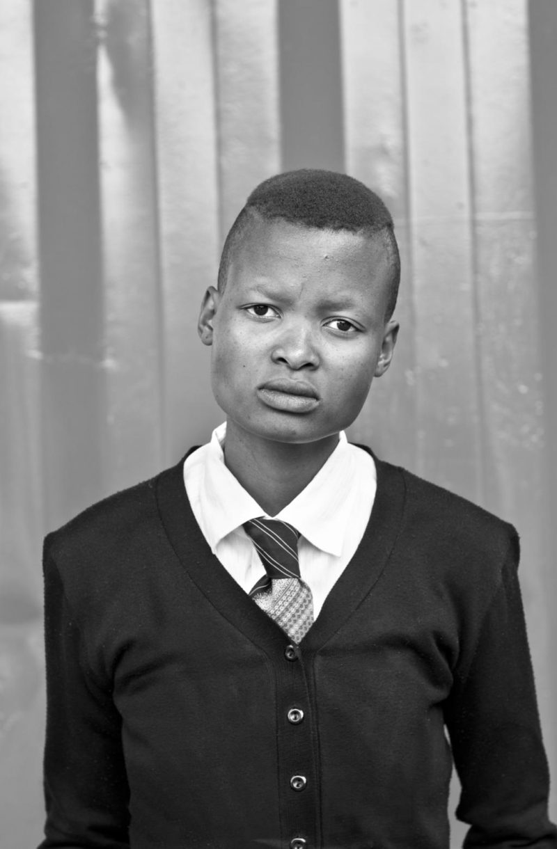 Zanele Muholi - Vuyelwa Makubetse, KwaThema Community Hall, Springs, Johannesburg, 2011