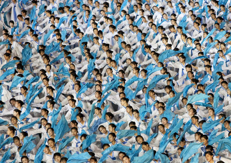 Eric Lafforgue – North Korea - The Arirang Festival on May 1 at the Rungrado Stadium in Pyongyang