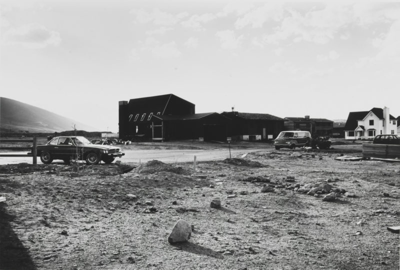 Lewis Baltz - Park City 36. Prospector Village, Lot 65, looking Northwest, 1979