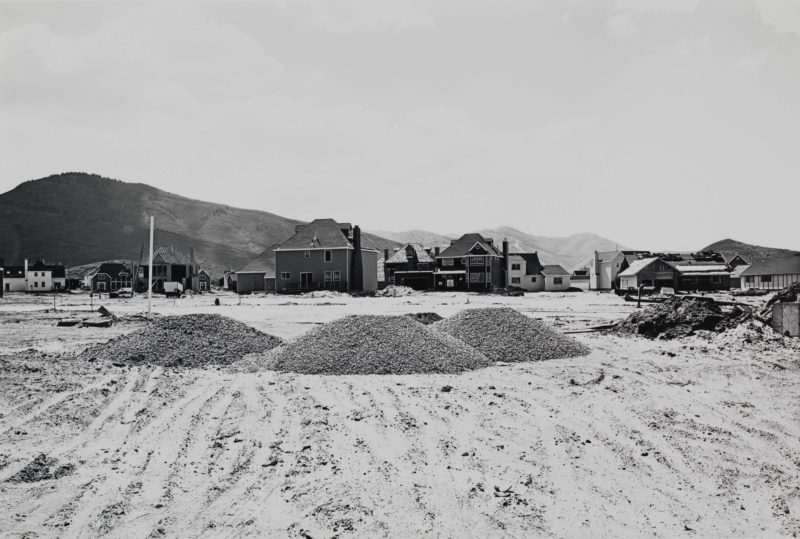 Lewis Baltz - Prospector Park, Subdivision Phase III, looking West, from Park City, 1979