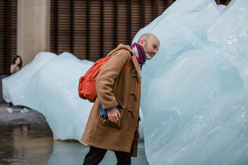 Olafur Eliasson - Ice Watch, 2018, Bankside, outside Bloomberg’s European headquarters, London