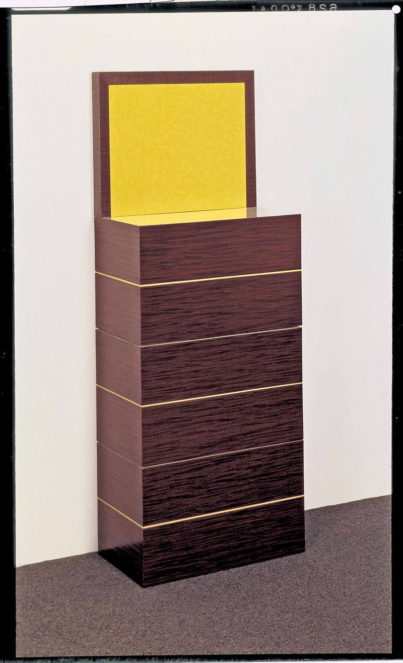 Richard Artschwager - Portrait II, 1963, Formica on wood, 172.7 x 66 x 33 cm (68 x 26 x 13 in.), Yale University Art Gallery